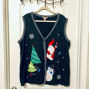 Christmas sweater vest